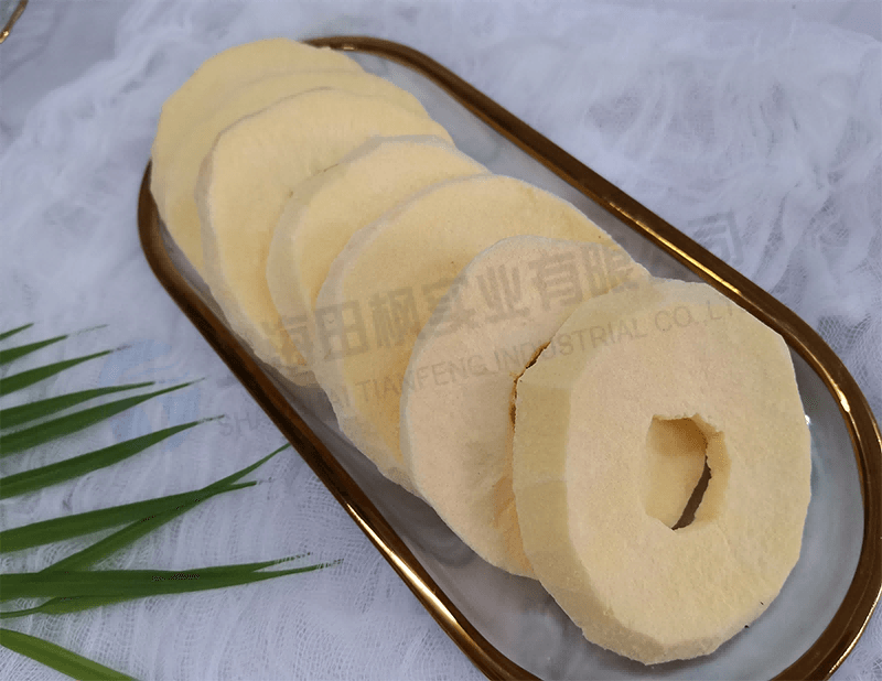 蘋果凍干，食品真空冷凍干燥機(jī)應(yīng)用于蘋果凍干