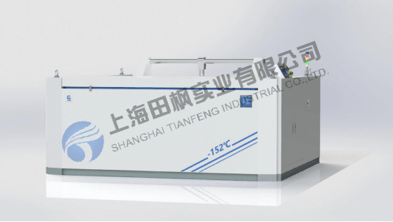 上海田楓 臥式工業(yè)冰箱 1500L~4000L風(fēng)冷式：雙側(cè)氣彈簧上翻開(kāi)門(mén)+關(guān)門(mén)后拉扣鎖緊